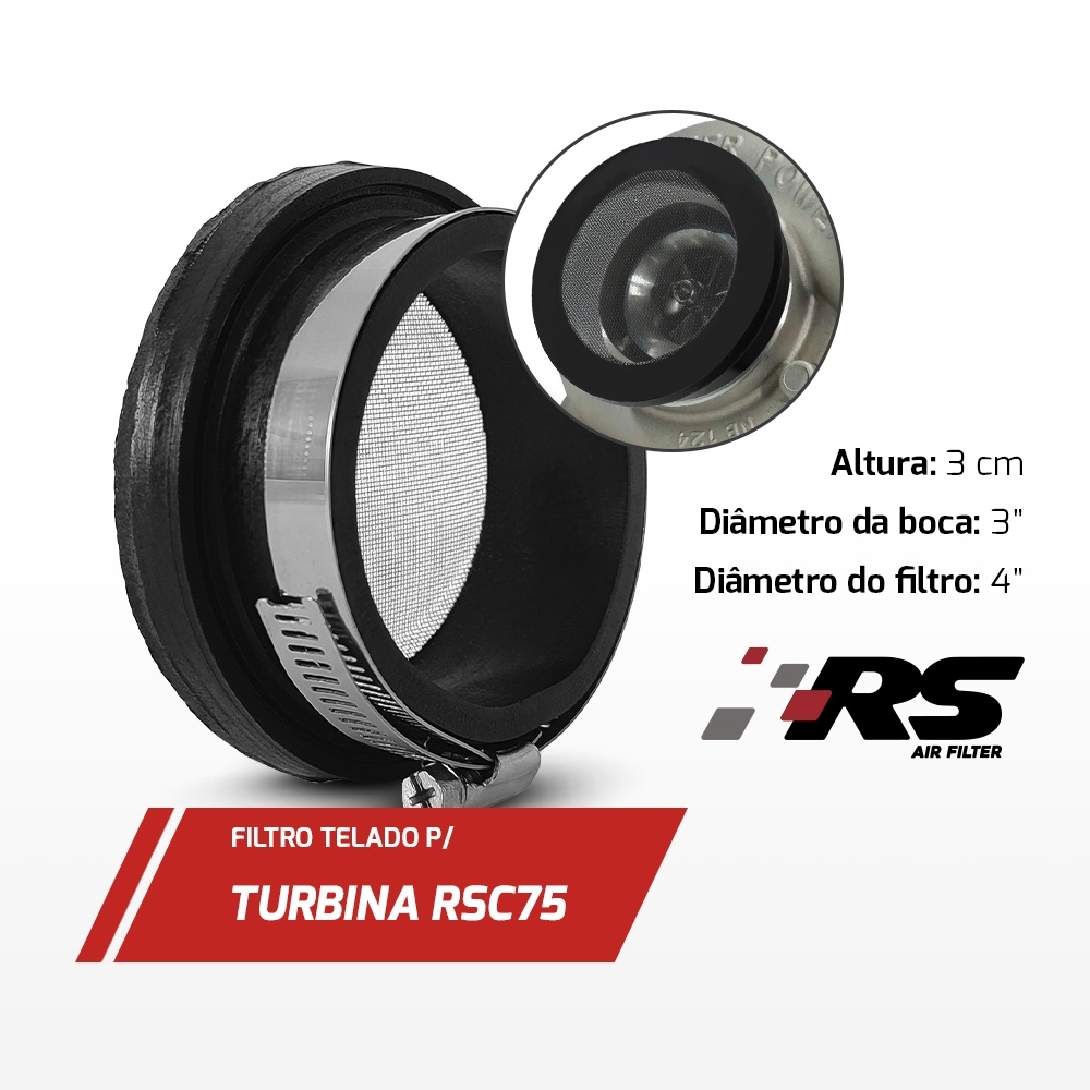 Kit Turbo RS AP Mi Pulsativo no Farol com Turbo ZR 42/48