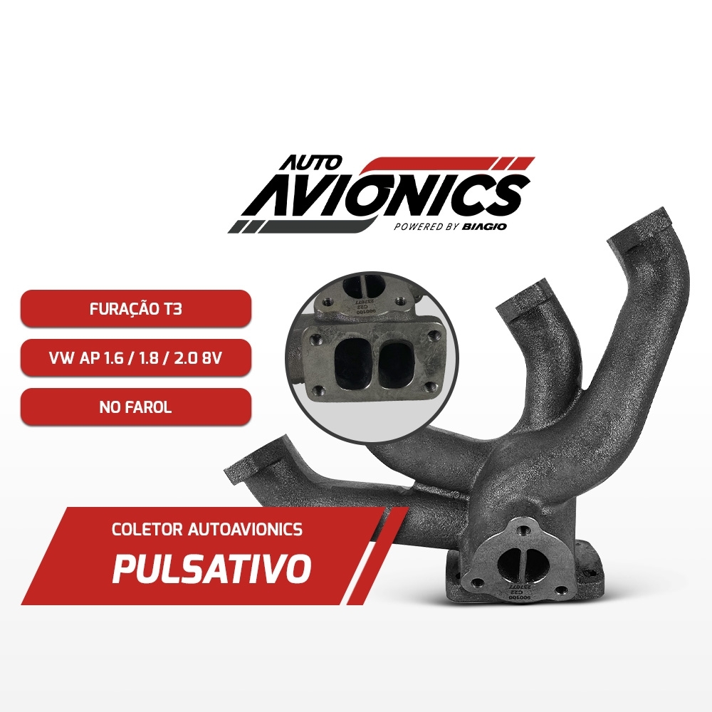 Kit Turbo RS AP Mi Pulsativo no Farol com Turbo ZR 42/48