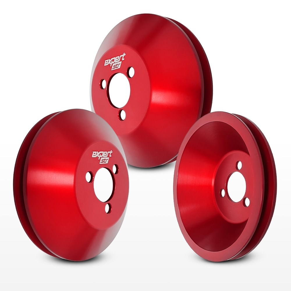 Kit Polias Comando Vw Ap 8v Billet - Linha Street