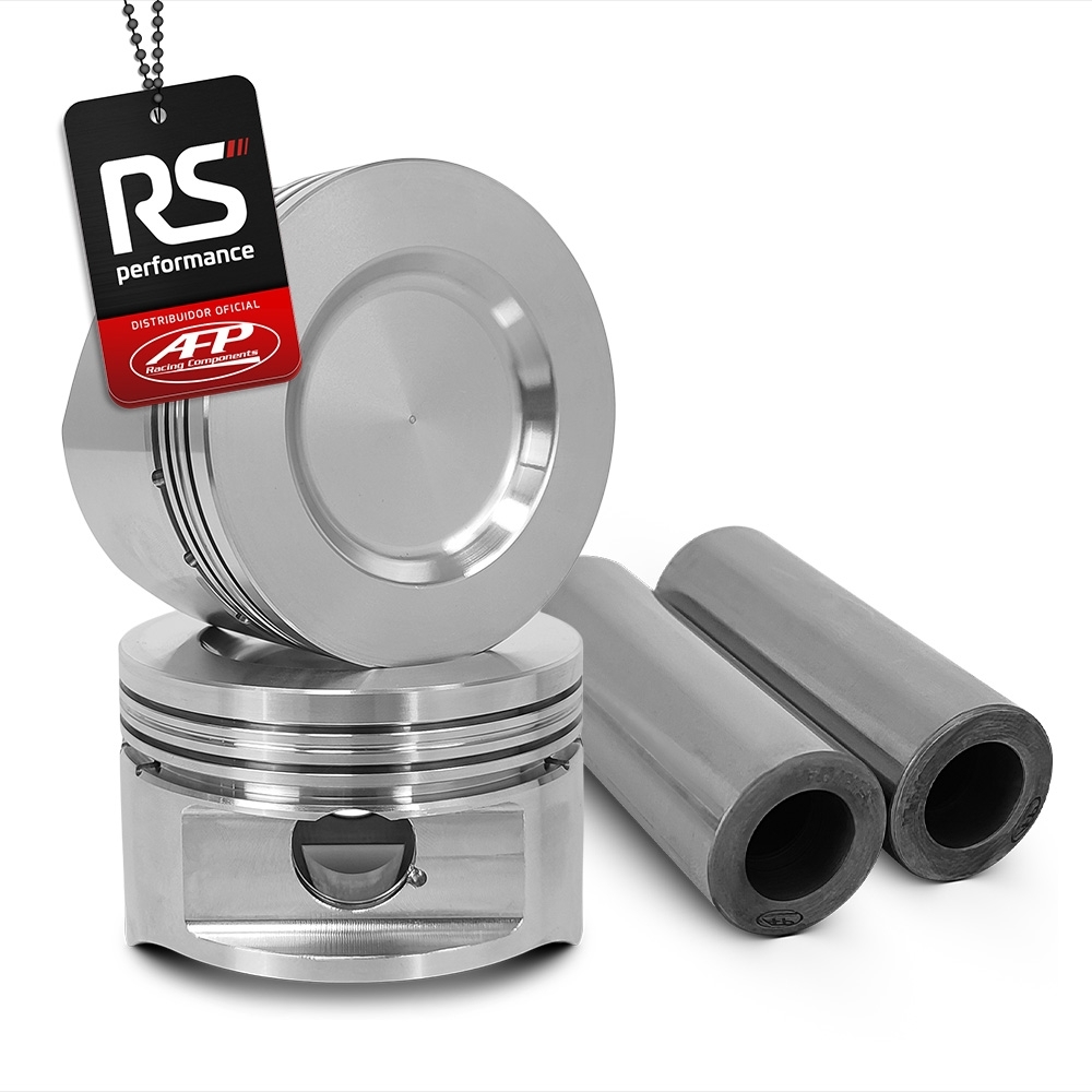 Kit 4 Pistão Forjado Côncavo GM 2.0/2.2 8V TURBO