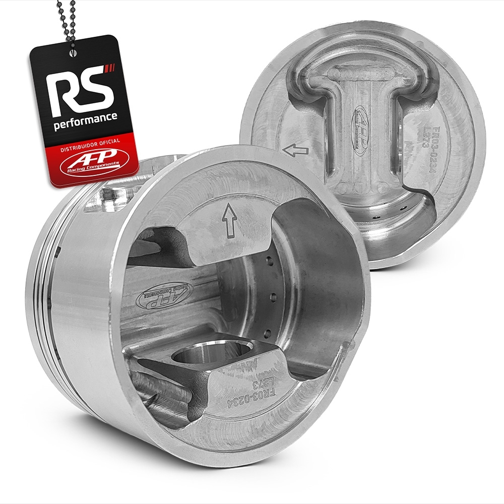 Kit 6 Pistão Forjado Côncavo C/ Cava BMW 328I/528I 2.8 M52B28