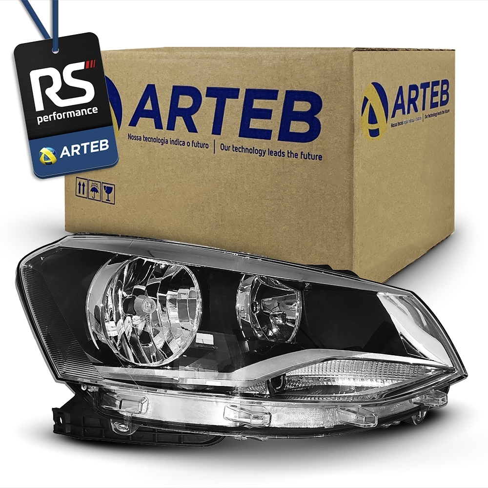 Farol H7/h1 Gol Saveiro Voyage G6 2013 - 2016 / Esq Ou Dir
