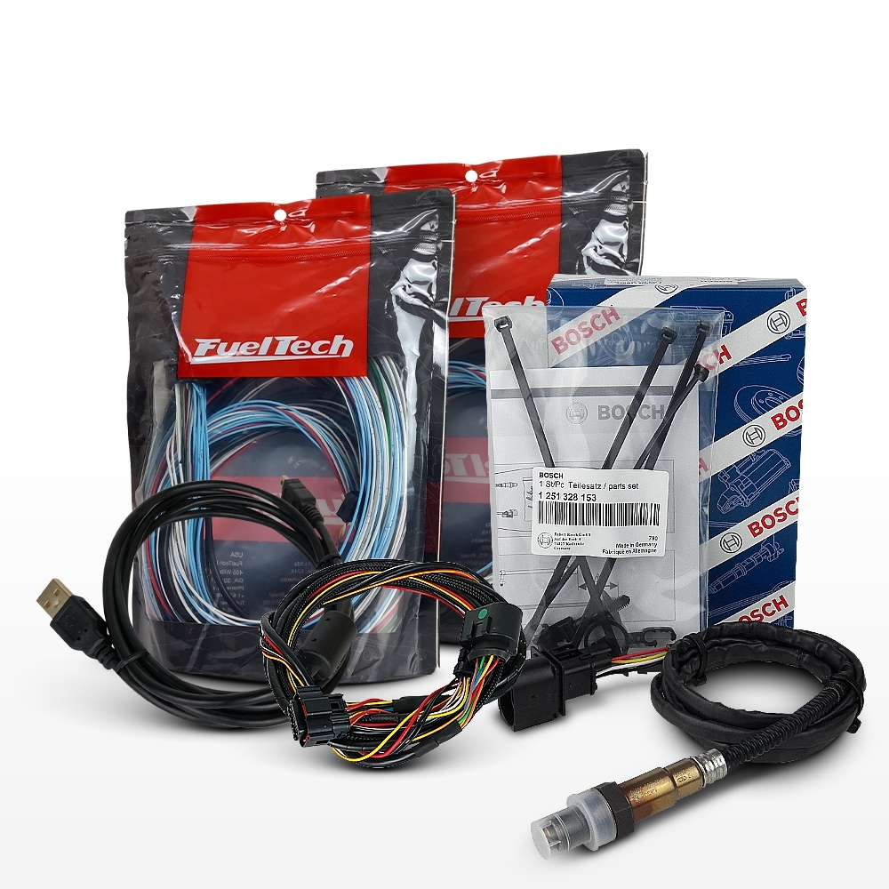 Módulo de Injeção Ft550 Lite Com Chicote Motor Traseiro 4.9 + WideBand Nano Pro (Sem Sonda)