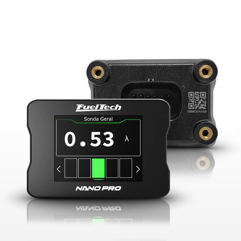 Módulo de Injeção Ft550 Lite Com Chicote Motor Dianteiro 4.9 + WideBand Nano Pro (Sem Sonda)