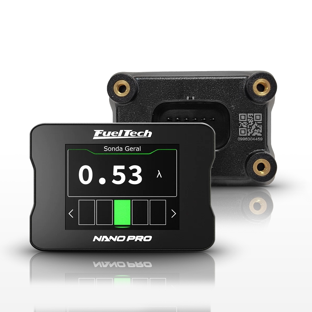 Módulo de Injeção Ft550 Lite Com Chicote Motor Dianteiro + WideBand Nano Pro + Sonda Bosch 4.9