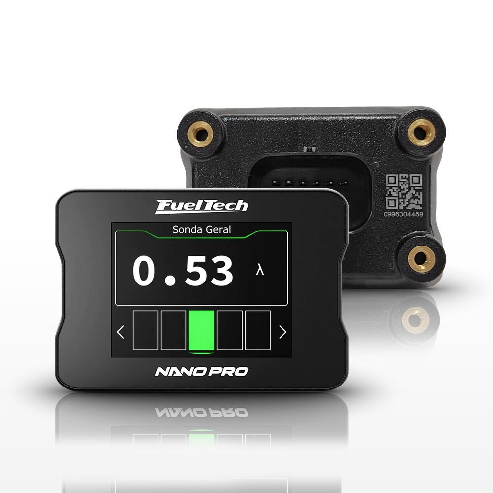 Módulo de Injeção Ft600 Com Chicote Motor Traseiro + WideBand Nano Pro + Sonda Bosch 4.2