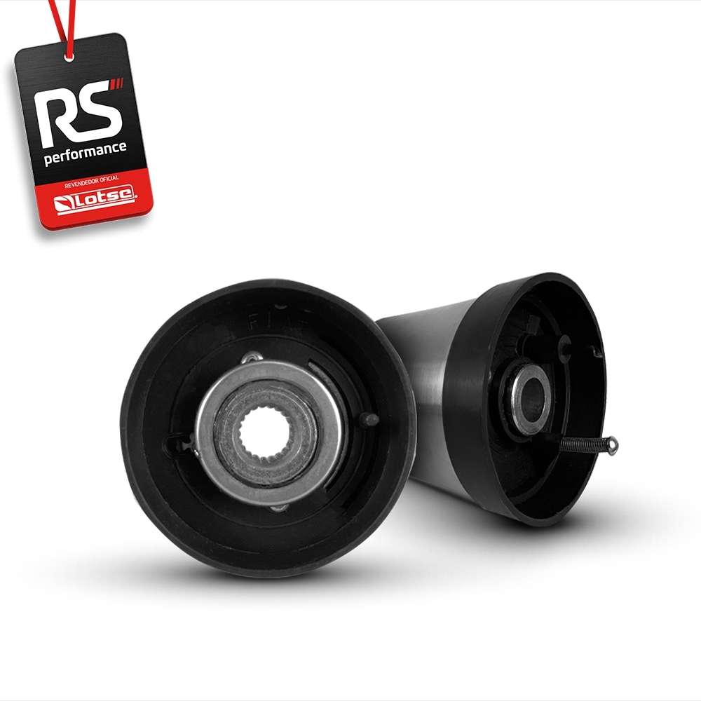 Volante Esportivo Ring R Em Camurça Preta + Cubo (COM VARIAÇÃO)