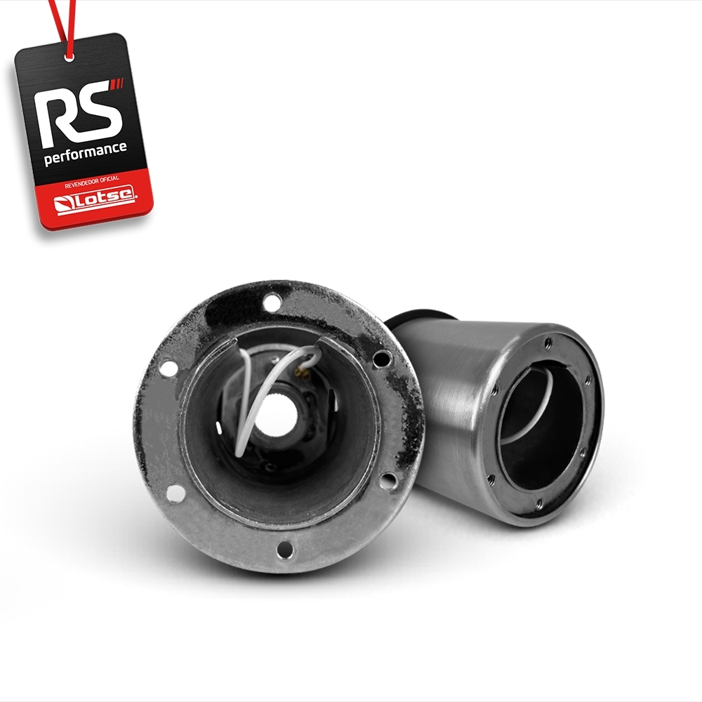Volante Esportivo Ring R Em Camurça Preta + Cubo (COM VARIAÇÃO)