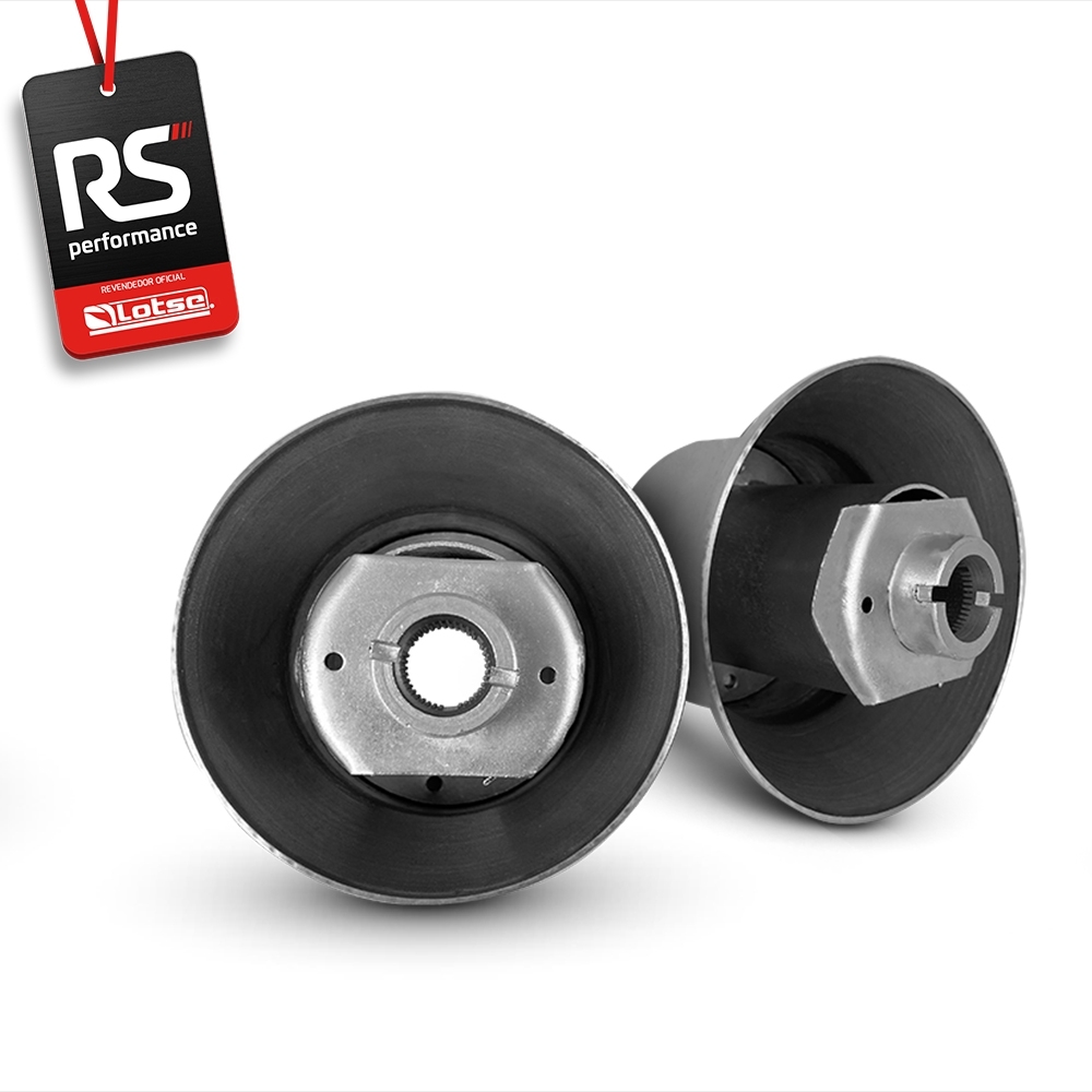 Volante Esportivo Ring R Em Camurça Preta + Cubo (COM VARIAÇÃO)