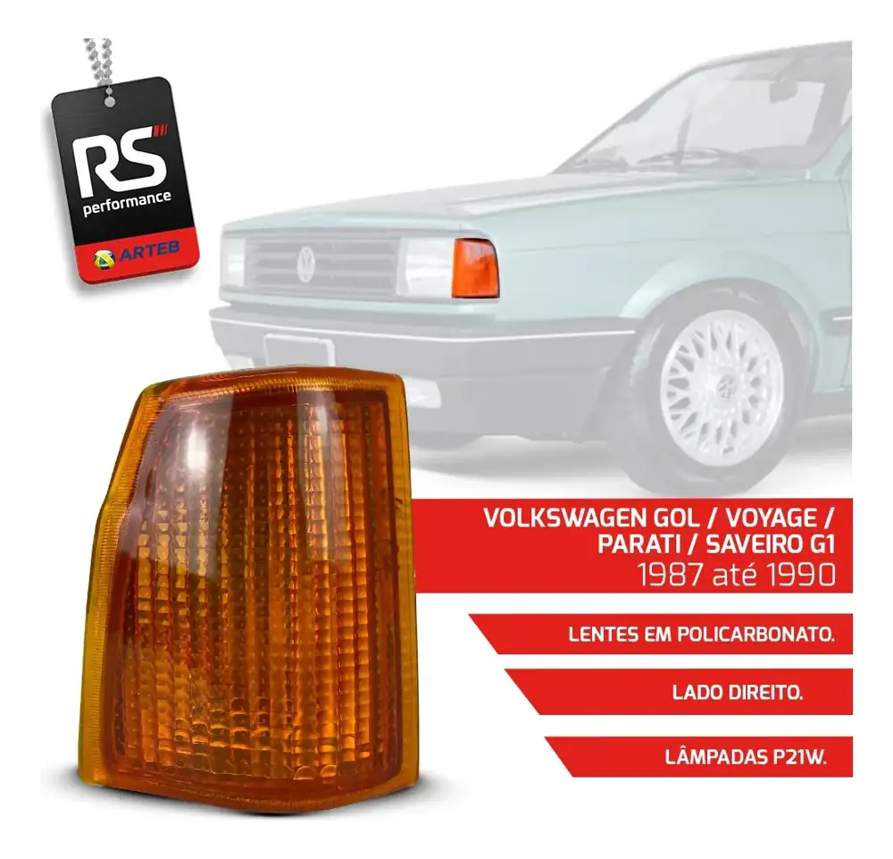 Lanterna Seta Gol Parati Saveiro Voyage 1987-90 / Esq Ou Dir