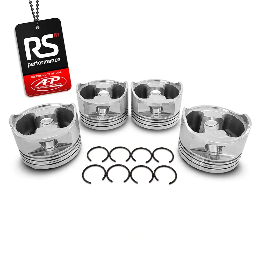 Jogo 4 Pistão Forjado AP 1.9 Turbo 8v Solid Forged Pino 20