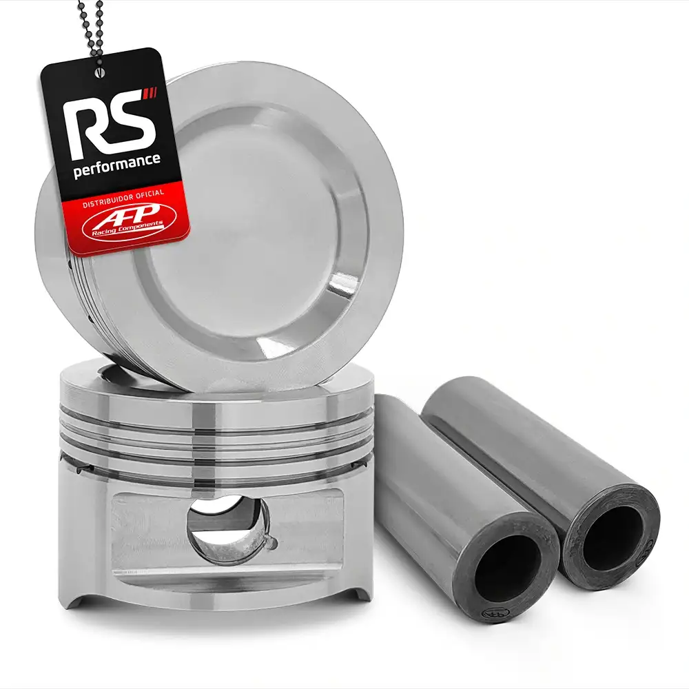 Kit 4 Pistão Forjado Ap 1.9T + Pinos + Anéis - Liquid Forged
