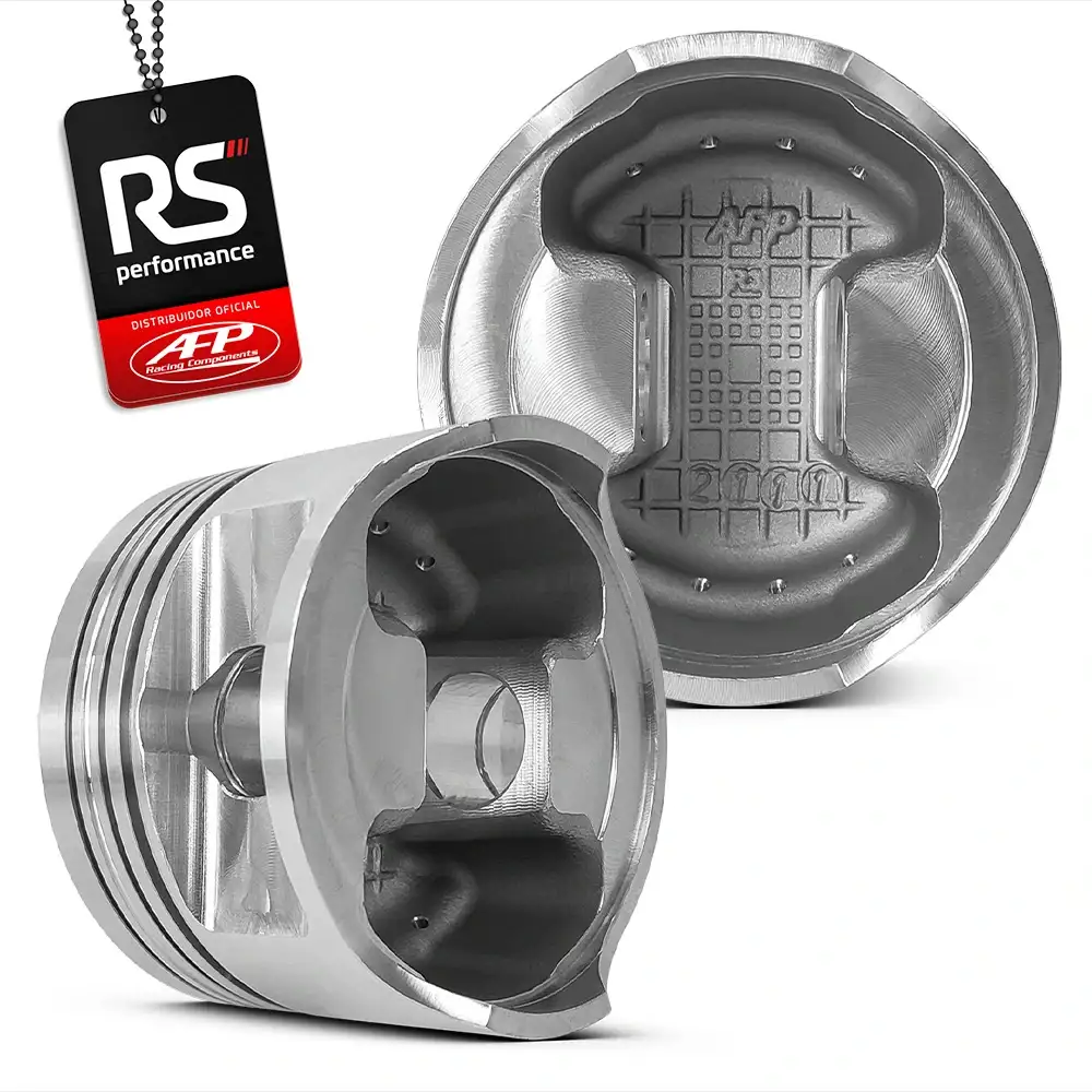 Kit 4 Pistão Forjado Ap 1.9T + Pinos + Anéis - Liquid Forged