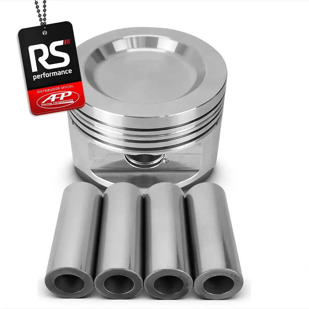 Kit 4 Pistão Forjado Ap 1.9T + Pinos + Anéis - Liquid Forged