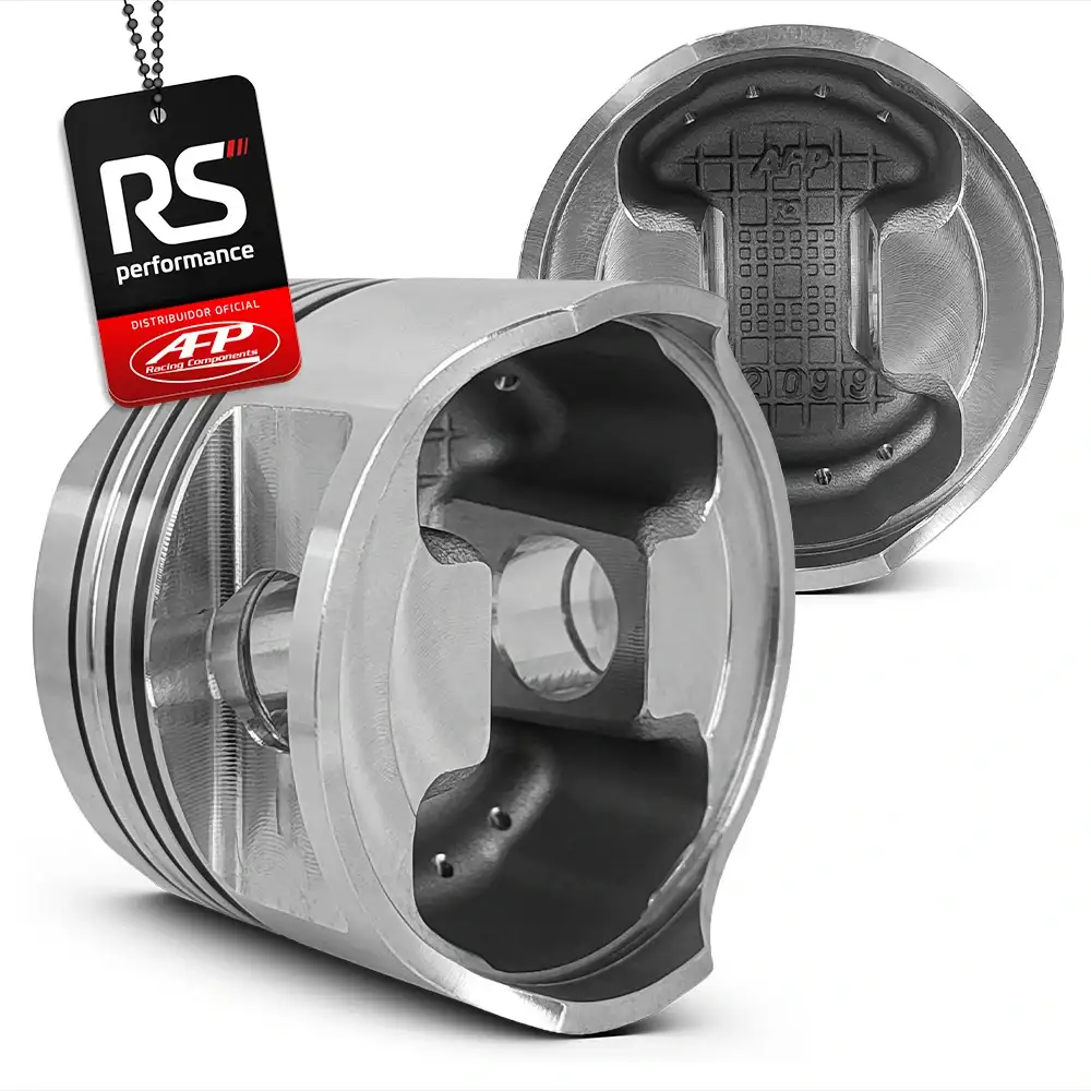 Kit 5 Pistão Forjado Côncavo Marea 2.0/2.4T + Pinos + Anéis