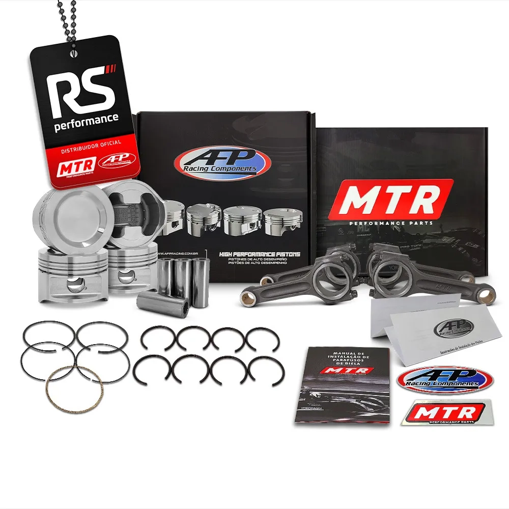 Kit Forjado AP 1.9 Turbo Pistão AFP Bielas MTR Completo