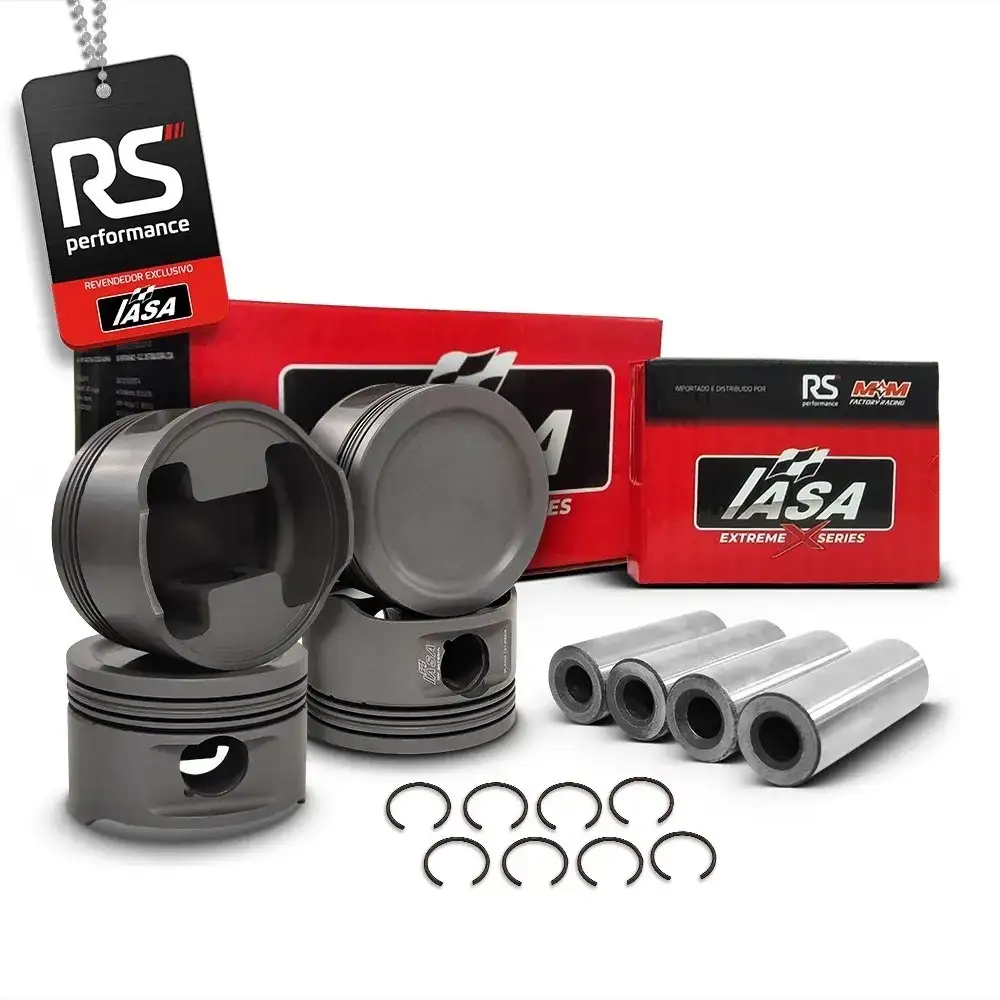 Kit Pistão Forjado Côncavo Ap 1.9 8v 1000cv + 4 Pinos 20mm