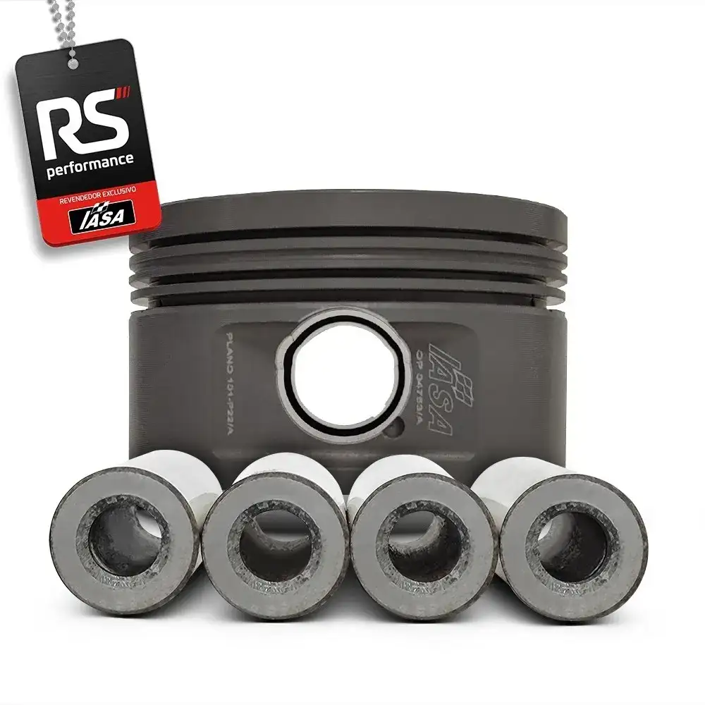 Kit Pistão Forjado Côncavo Ap 1.9 8v 1000cv + 4 Pinos 20mm