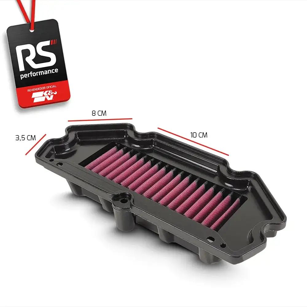 Filtro De Ar Esportivo K&n Kawasaki Er6f Er6n Ex650 Ninja