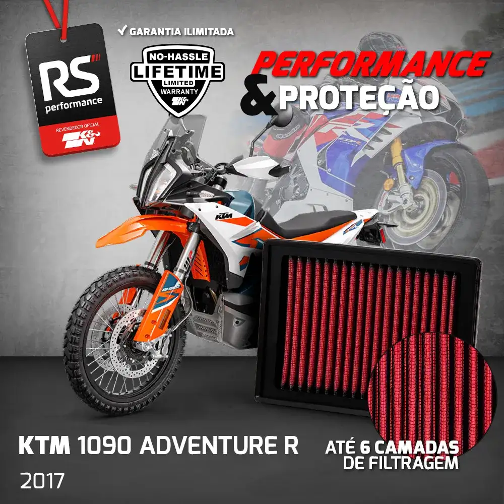 Filtro Esportivo Inbox Ktm 1090 1190 Adventure 2013 A 2017
