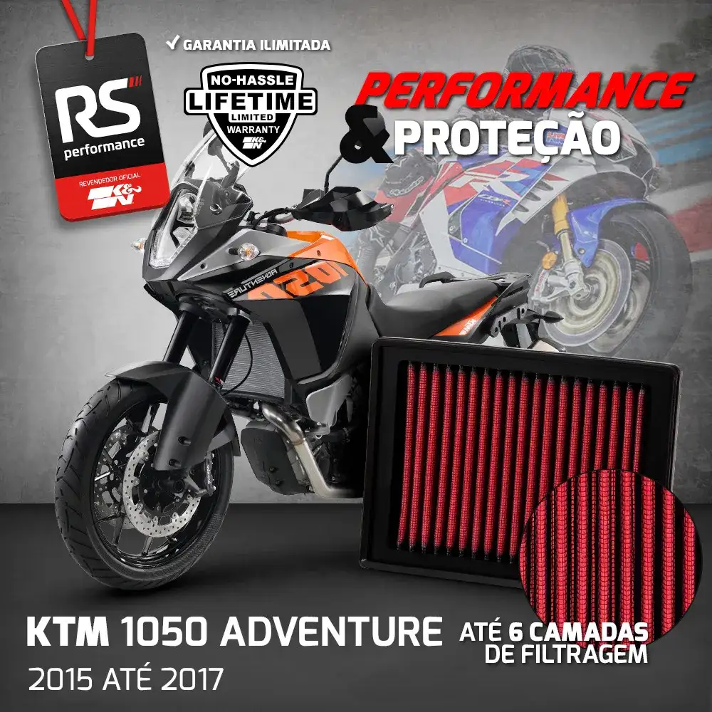 Filtro Esportivo Inbox Ktm 1090 1190 Adventure 2013 A 2017