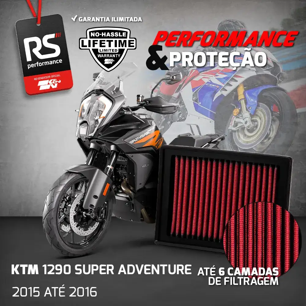 Filtro Esportivo Inbox Ktm 1090 1190 Adventure 2013 A 2017