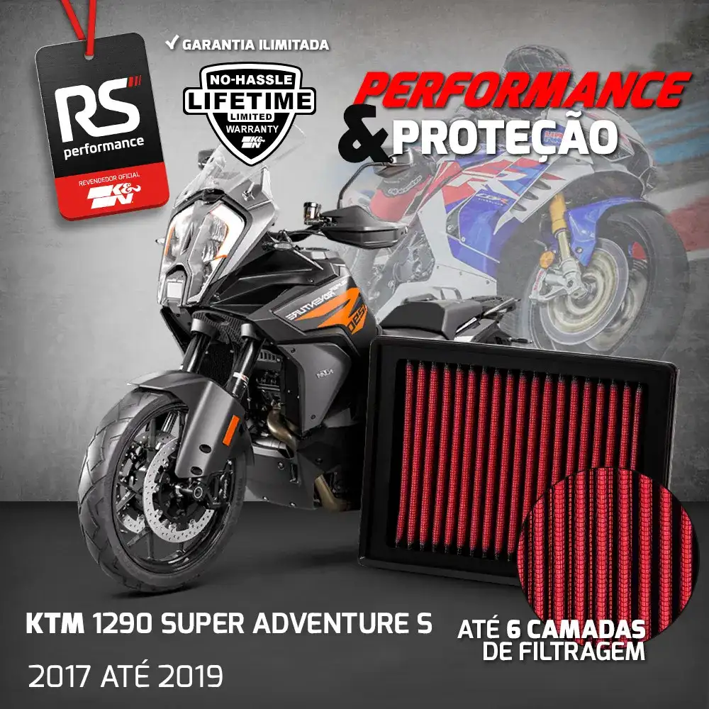 Filtro Esportivo Inbox Ktm 1090 1190 Adventure 2013 A 2017
