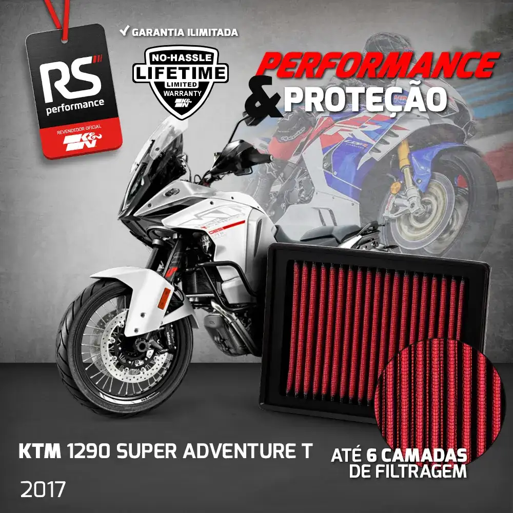 Filtro Esportivo Inbox Ktm 1090 1190 Adventure 2013 A 2017