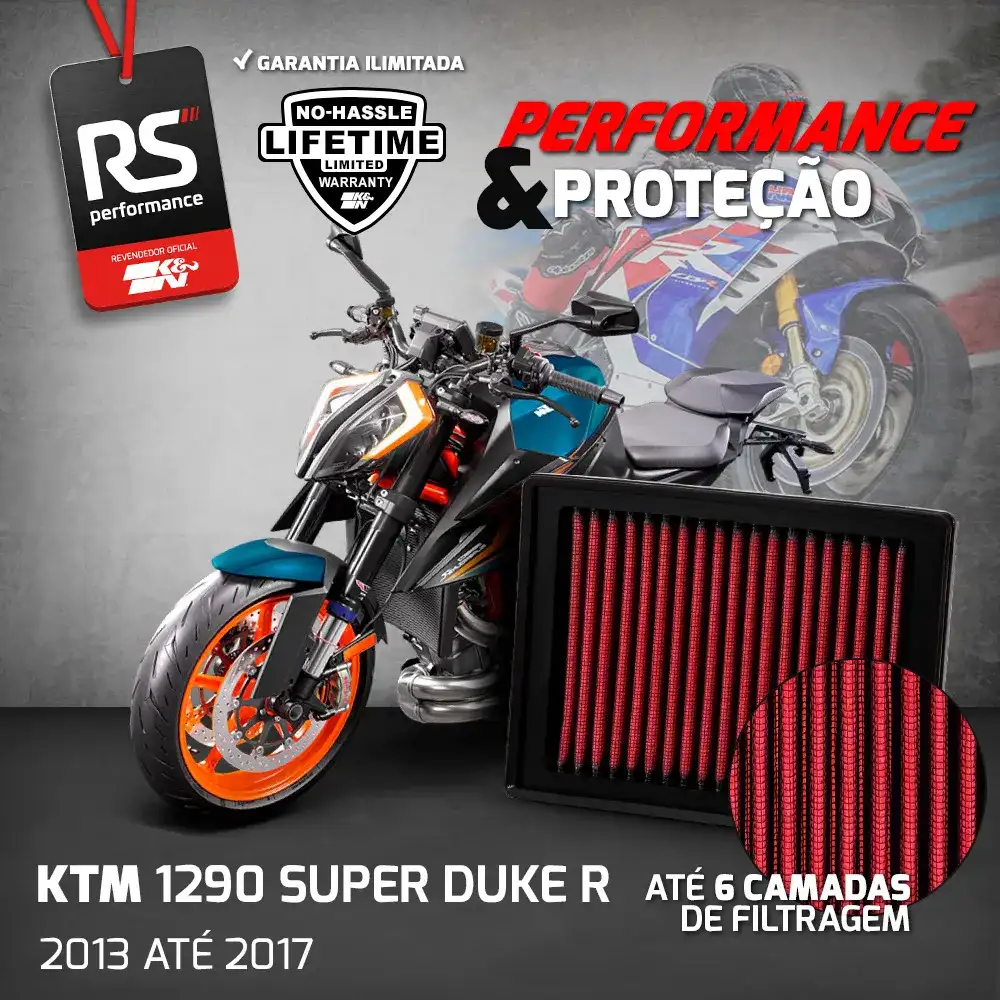 Filtro Esportivo Inbox Ktm 1090 1190 Adventure 2013 A 2017