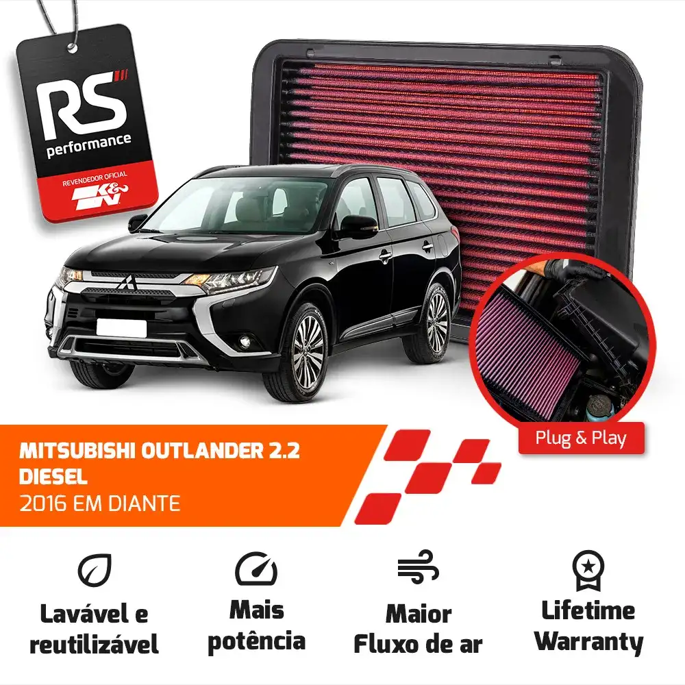 Filtro Esportivo Inbox Toyota Hilux Previa 2.5 2.4 1989-2000