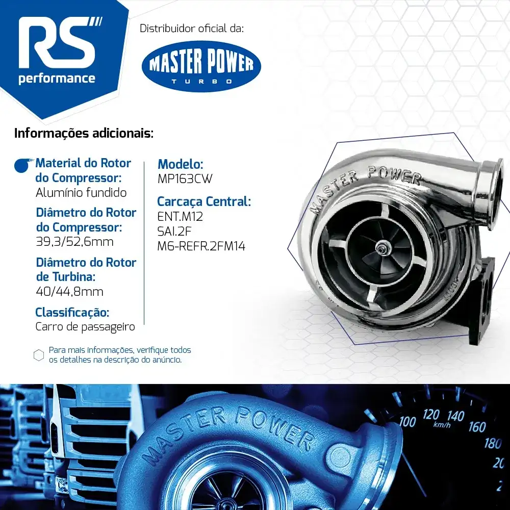 Turbina Audi A3/TT Volkswagen CC / EOS / Golf GTI / Jetta / Passat / Tiguan Motor Ea888 2.0 Tfsi Transversal 200/211hp