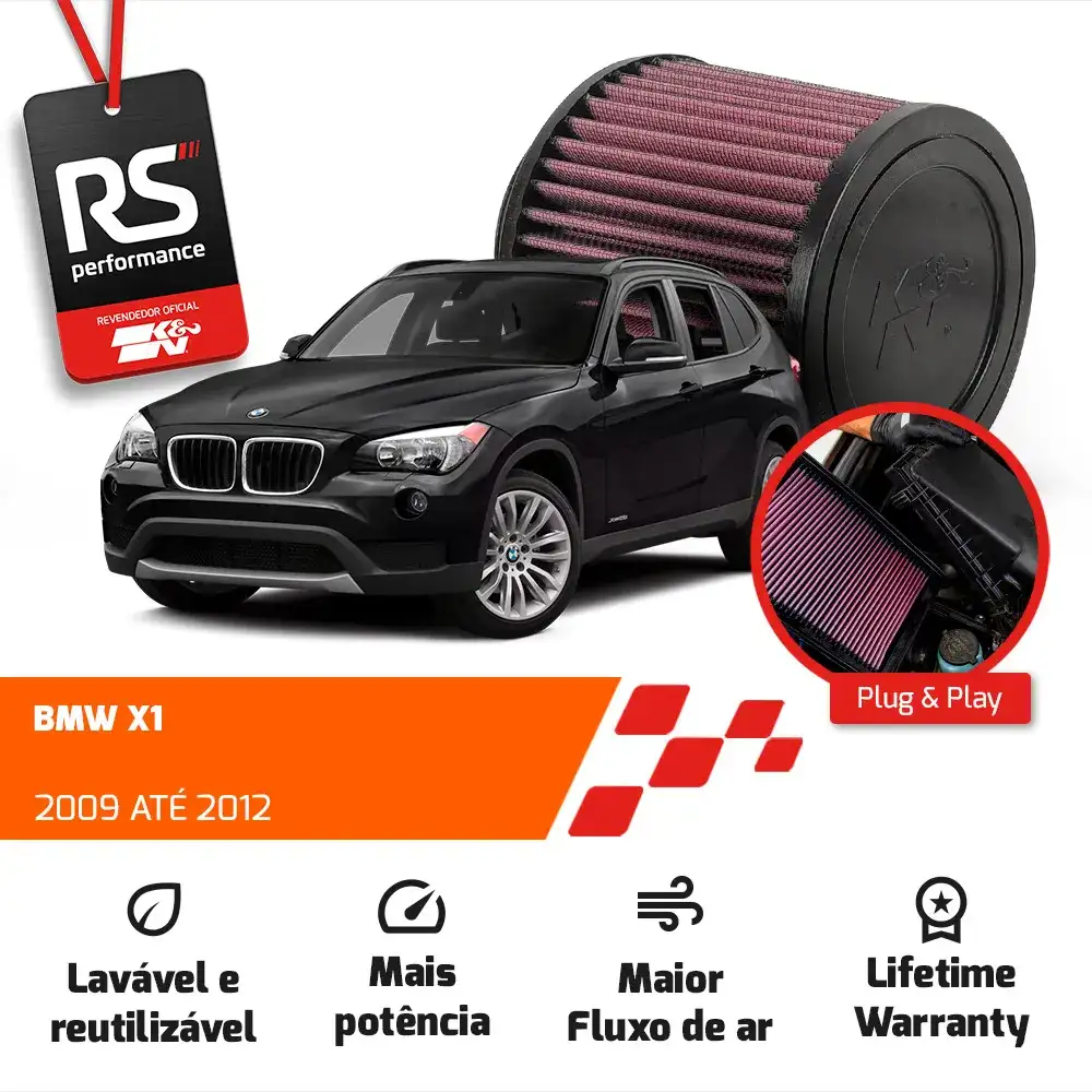 Filtro Esportivo Inbox Bmw E87 E90 E84 2005 A 2014