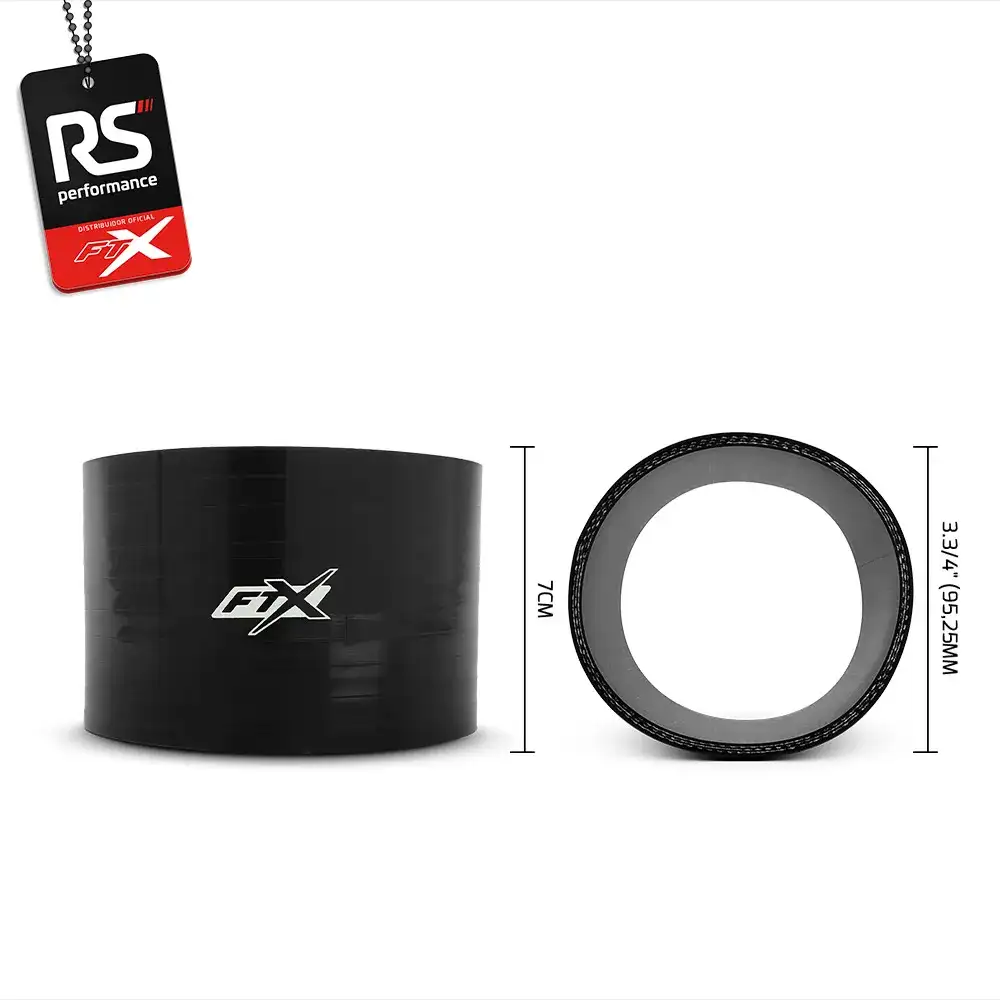 Mangote De Silicone Reto De 3.3/4 Polegadas 95,25mm 2 Cores