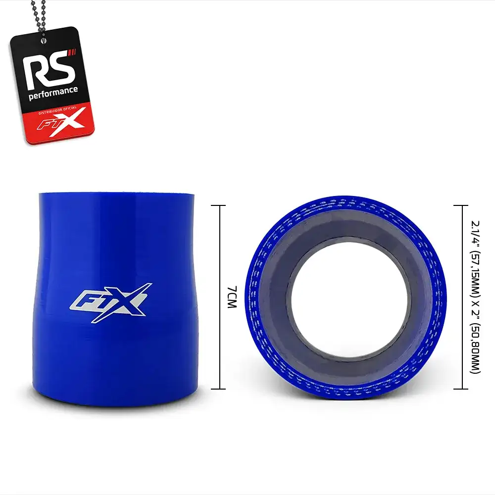 Mangote De Silicone Reto C/ Redução De 2.1/4 X 2 Polegadas