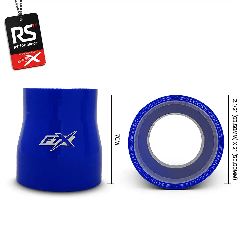 Mangote De Silicone Reto C/ Redução De 2.1/2 X 2 Polegadas