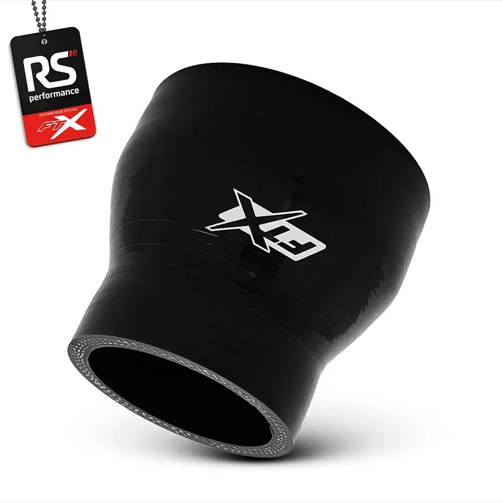 Mangote De Silicone Reto C/ Redução Ftx De 3 X 2 Polegadas