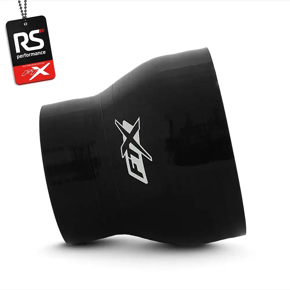 Mangote De Silicone Reto C/ Redução Ftx De 3 X 2 Polegadas
