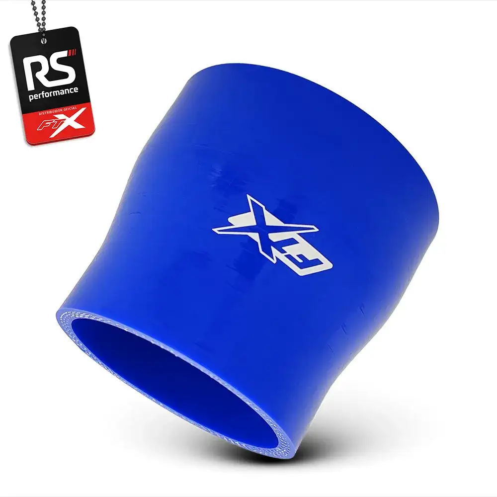 Mangote De Silicone Reto C/ Redução De 3 X 2.1/2 Polegadas