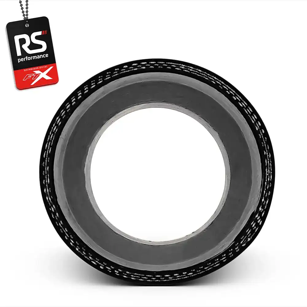 Mangote De Silicone Reto C/ Redução De 3 X 2.1/2 Polegadas