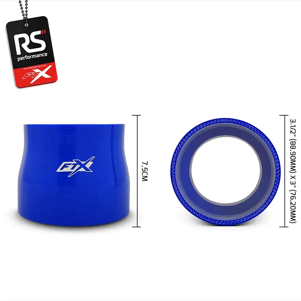 Mangote De Silicone Reto C/ Redução De 3.1/2 X 3 Polegadas