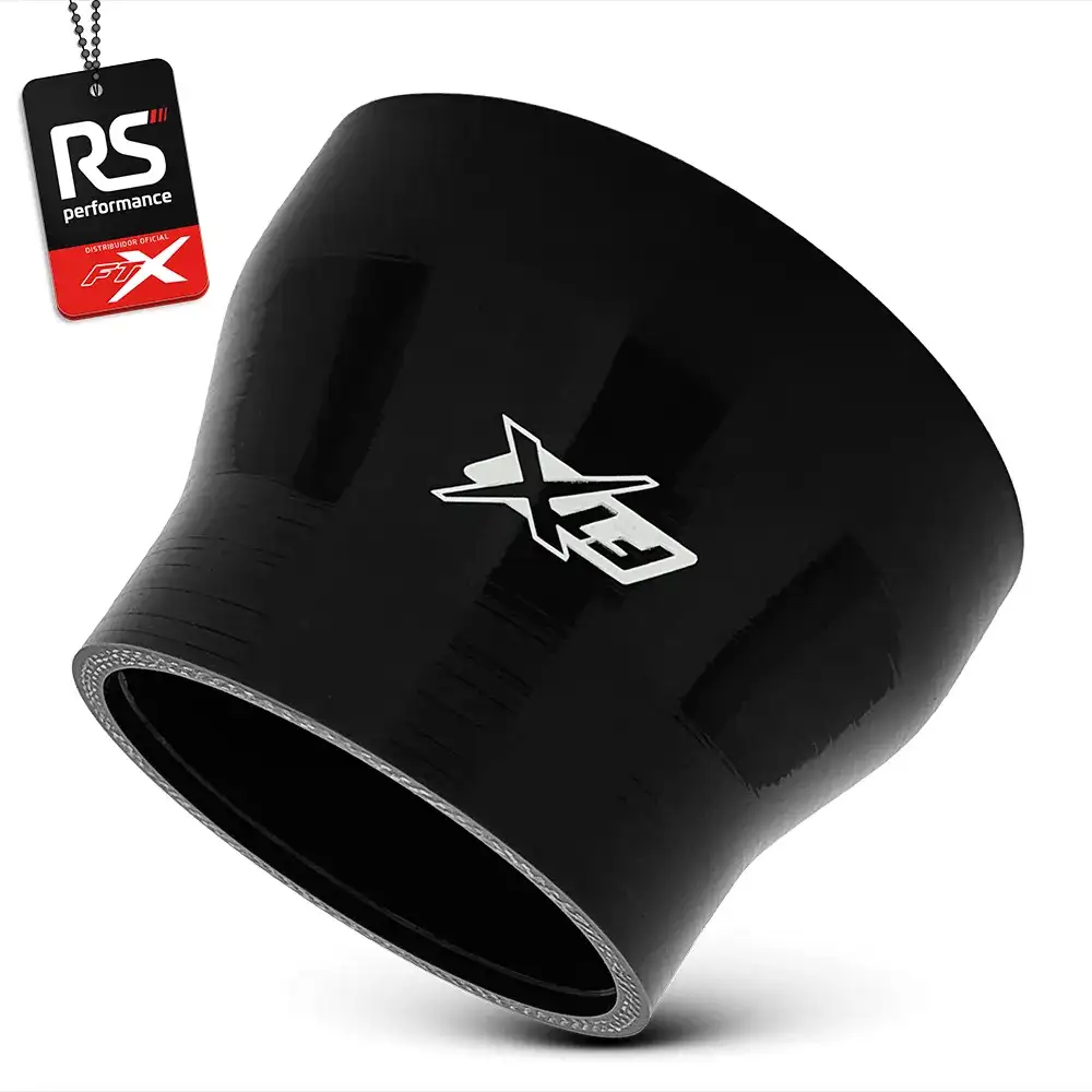 Mangote De Silicone Reto C/ Redução Ftx De 4 X 3 Polegadas