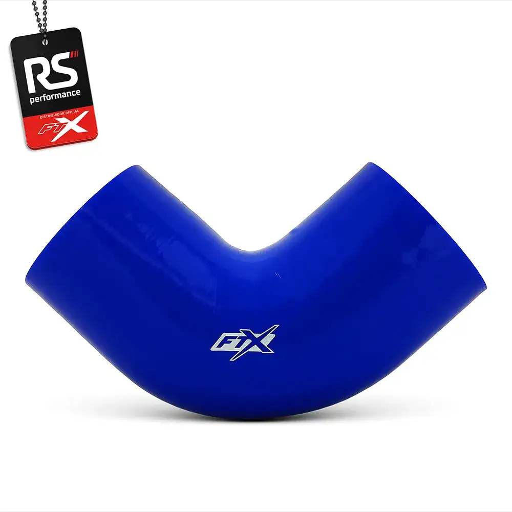 Mangote De Silicone De 90° 2.1/2 Polegadas 63,5mm - 2 Cores