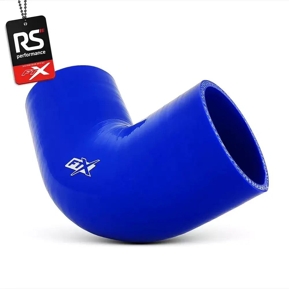 Mangote De Silicone De 90° 2.1/2 Polegadas 63,5mm - 2 Cores