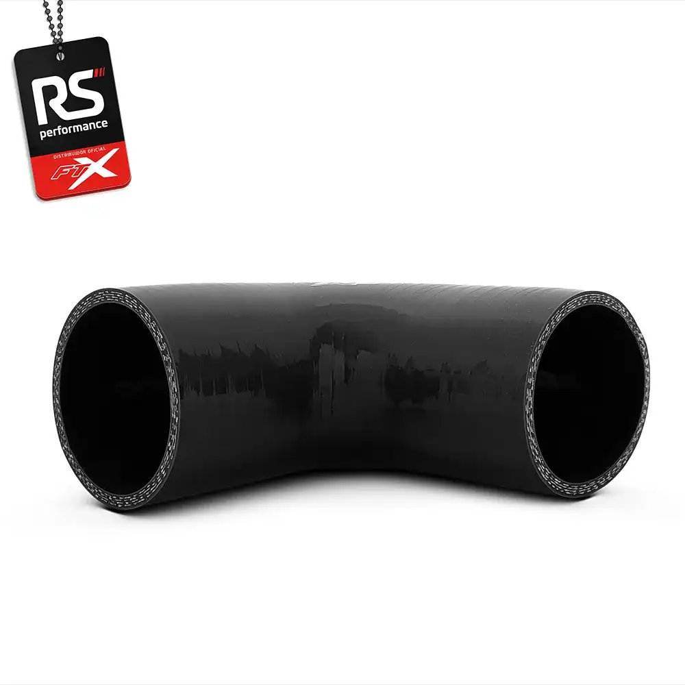 Mangote De Silicone De 90° 2.1/2 Polegadas 63,5mm - 2 Cores
