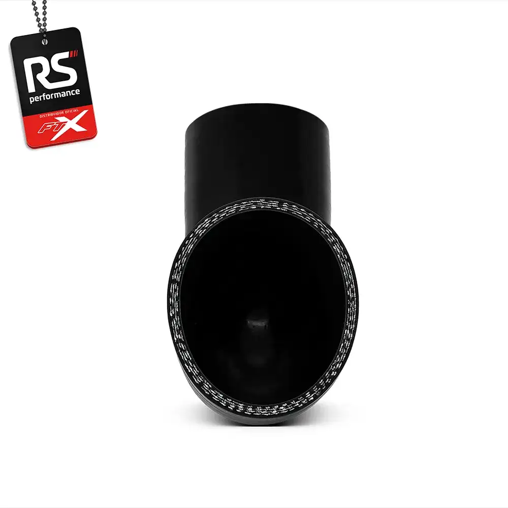 Mangote De Silicone De 90° 2.1/2 Polegadas 63,5mm - 2 Cores