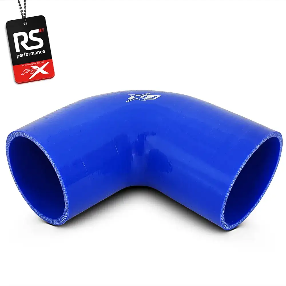 Mangote De Silicone De 90° De 3 Polegadas 76,2mm - 2 Cores