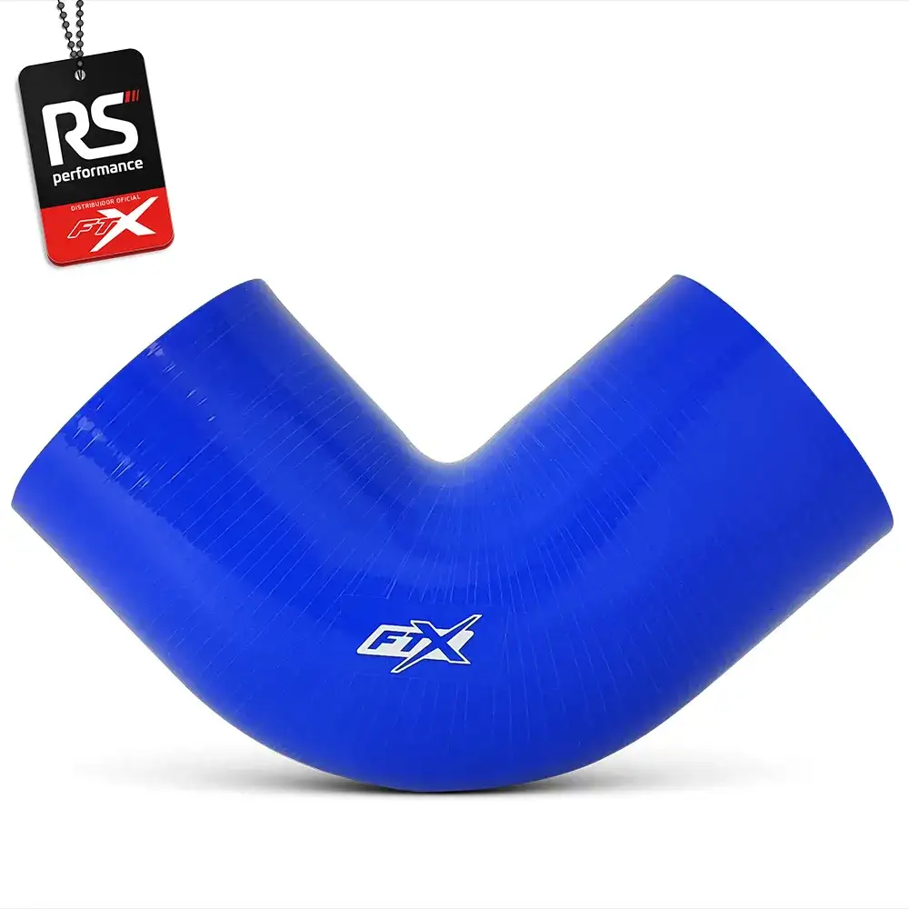 Mangote De Silicone De 90° De 3 Polegadas 76,2mm - 2 Cores