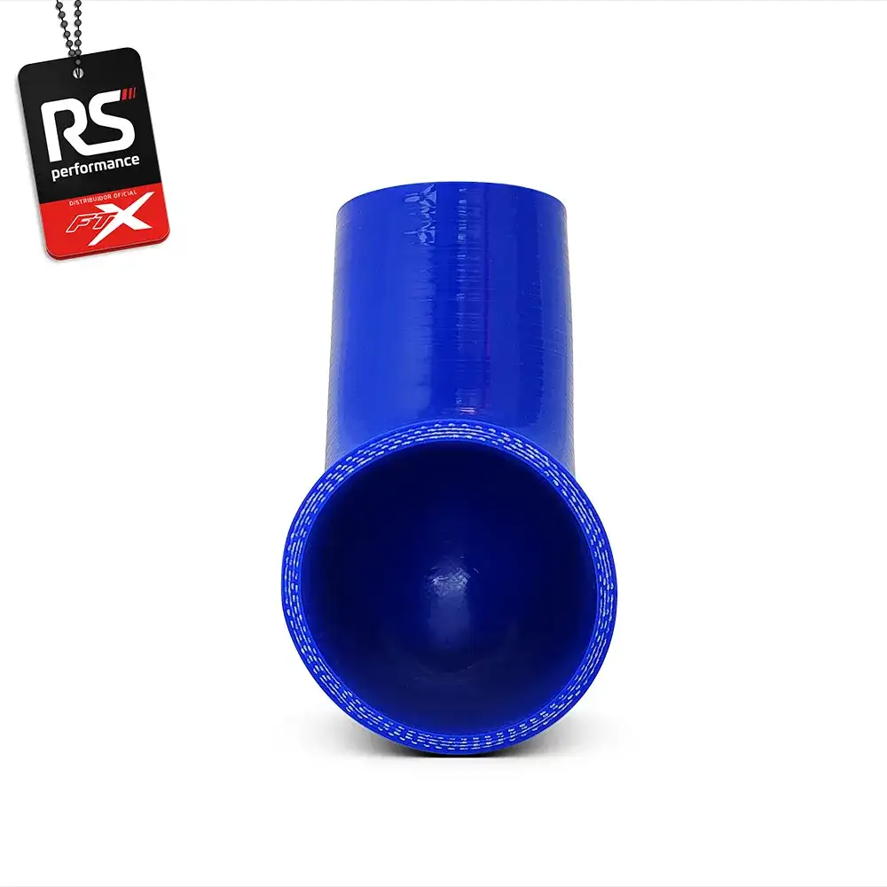 Mangote De Silicone De 90° De 3 Polegadas 76,2mm - 2 Cores