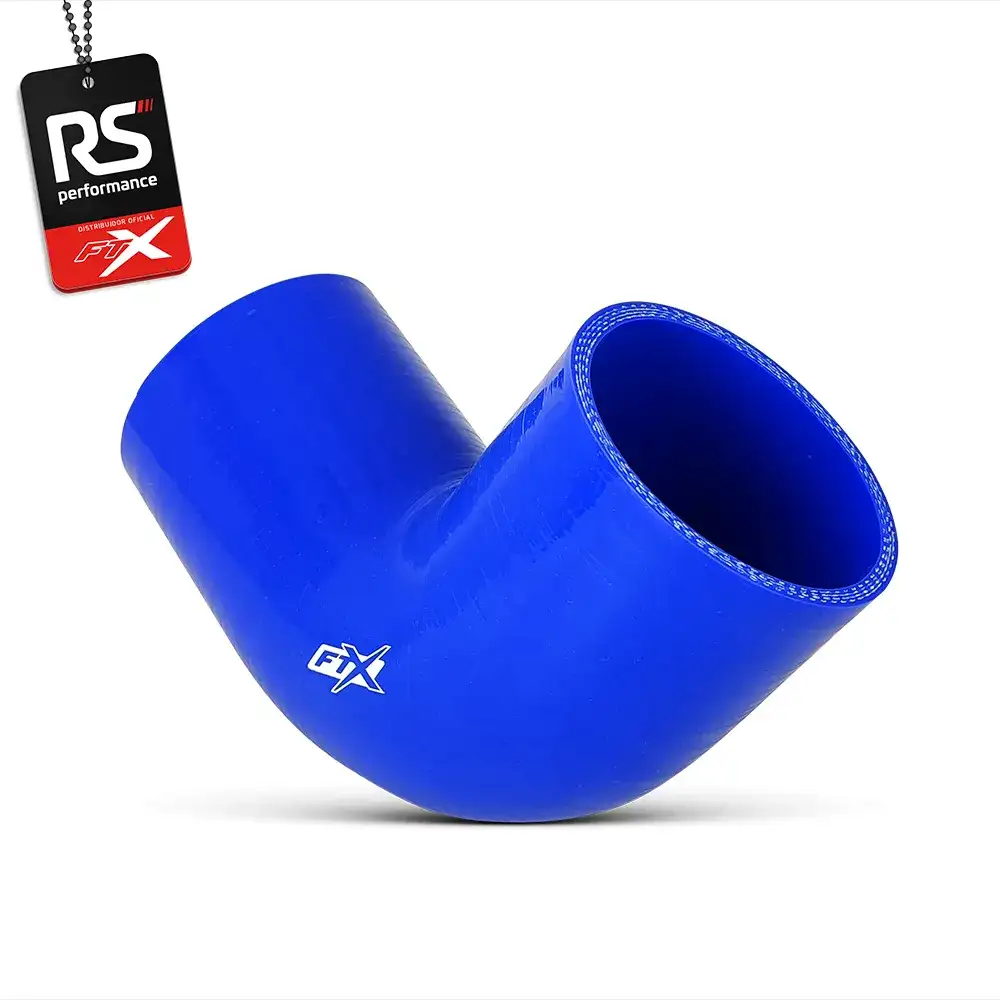 Mangote De Silicone De 90° De 3 Polegadas 76,2mm - 2 Cores