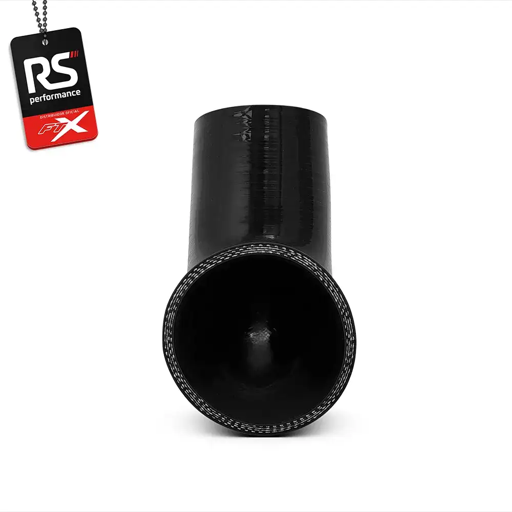 Mangote De Silicone De 90° De 3 Polegadas 76,2mm - 2 Cores